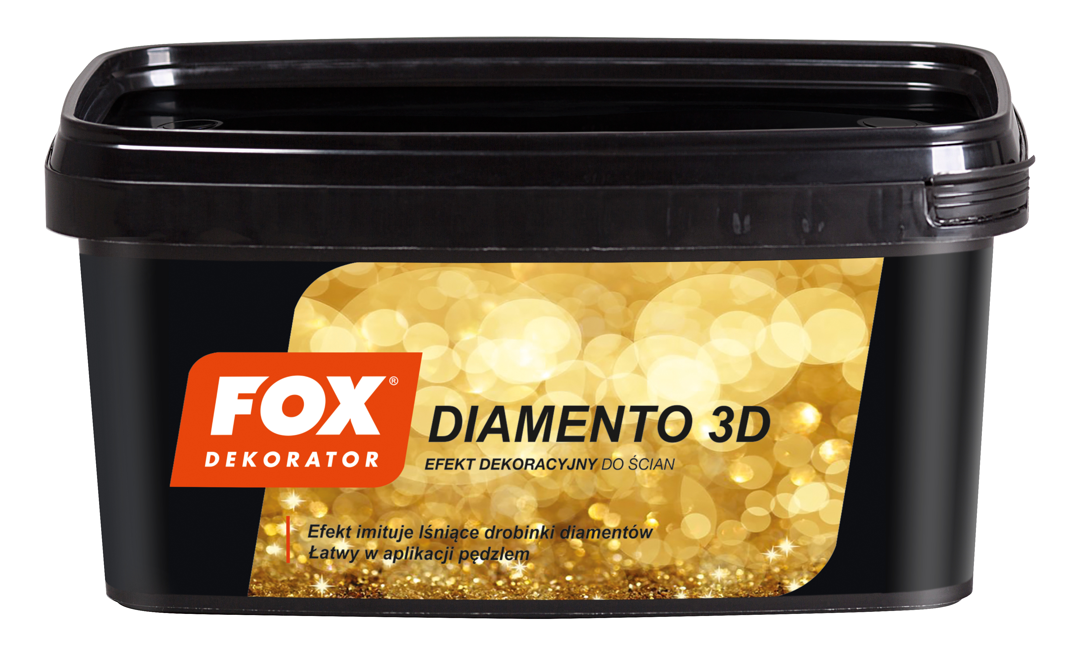 FOX dekoračná farba Diamento 3D LUNA, odtieň 0004/L1 - Parapetrol