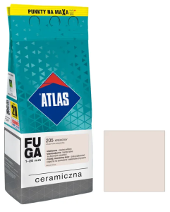 ATLAS KERAMICKÁ škárovacia hmota 1-20mm 205 krémová/2kg - Parapetrol
